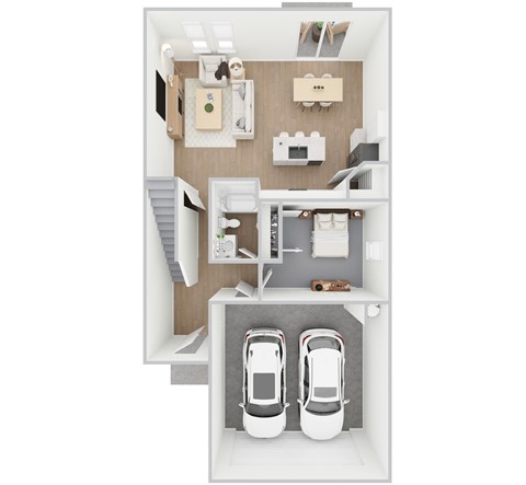 Maple - 4 Bedroom 3 Bath 2,260 Sq. Ft. Floor Plan at Beacon at Hymeadow, Maxwell, Texas